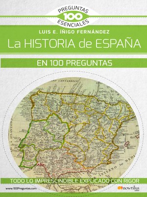cover image of La historia de España en 100 preguntas